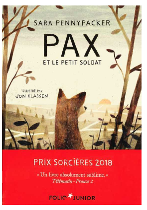 Pax et le petit soldat livre Pax et le petit soldat